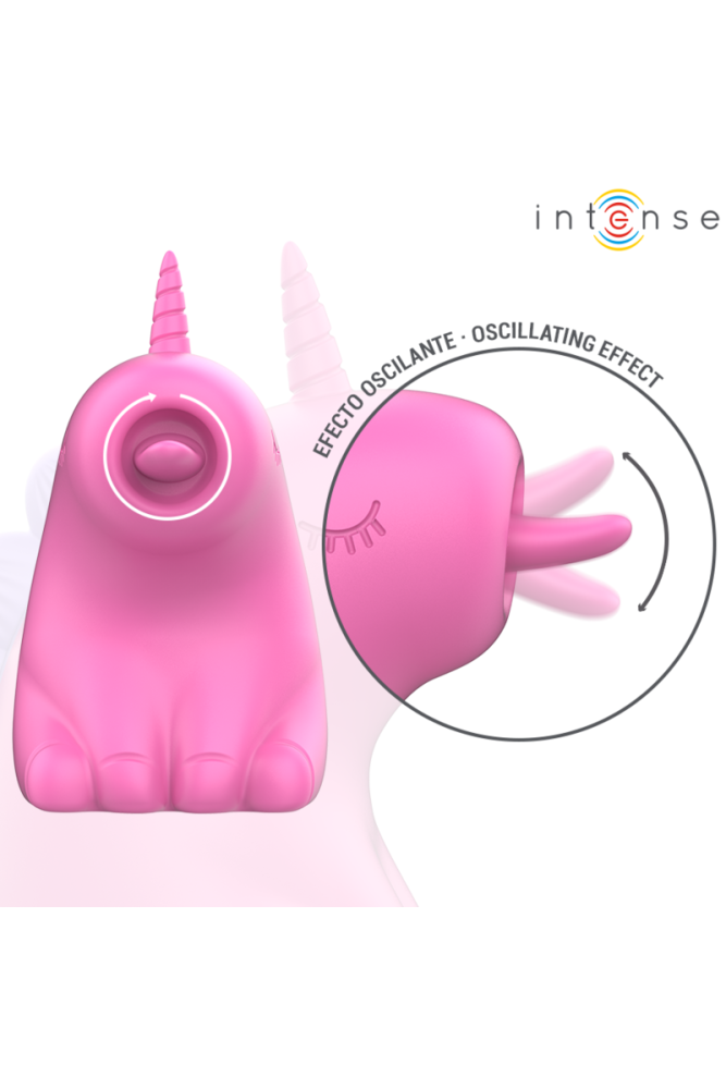 INTENSE - PINKIE STIMOLATORE LINGUALE ROTANTE A 360°