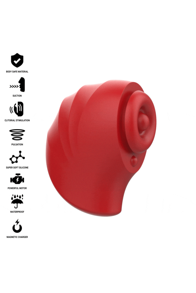 INTENSE - DONNIE STIMOLATORE CLITORIDEO ROSSO/VERDE