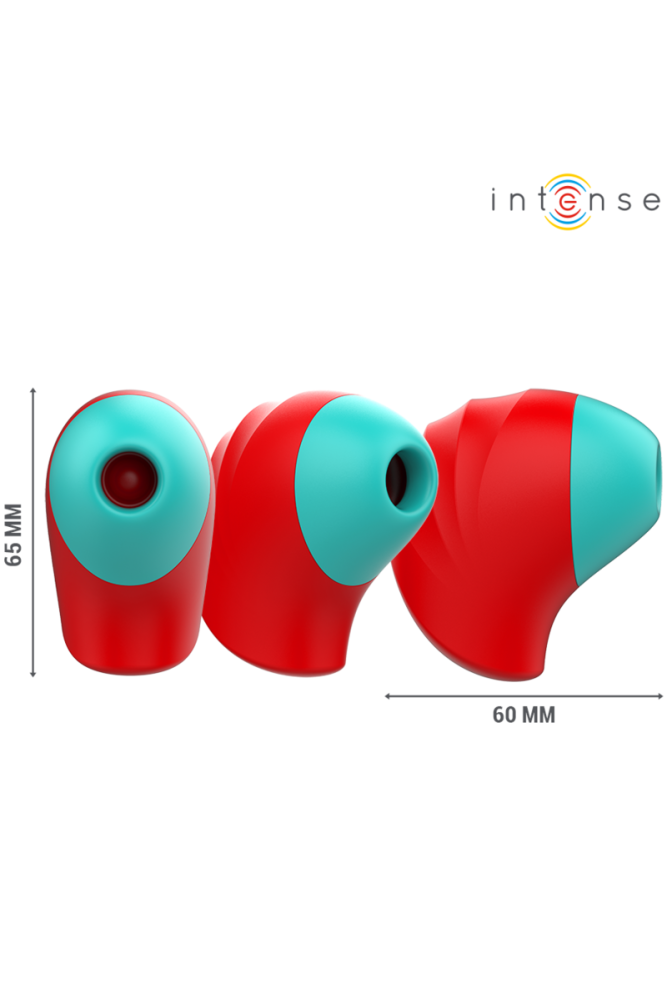 INTENSE - DONNIE STIMOLATORE CLITORIDEO ROSSO/VERDE