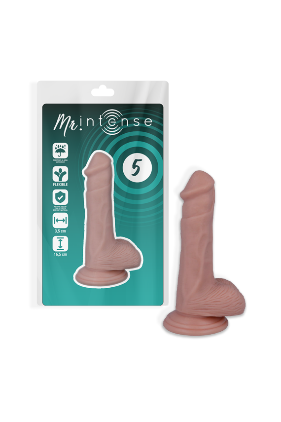 MR INTENSE - 5 PENE REALISTICO 16.5 CM -O- 3.5 CM