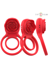 INTENSE - GAIL STIMOLATORE ROSE 10 VIBRAZIONI ROSSO TELECOMANDO