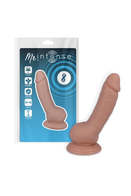 MR INTENSE - 8 PENE REALISTICO 17.6 CM -O- 3.5 CM