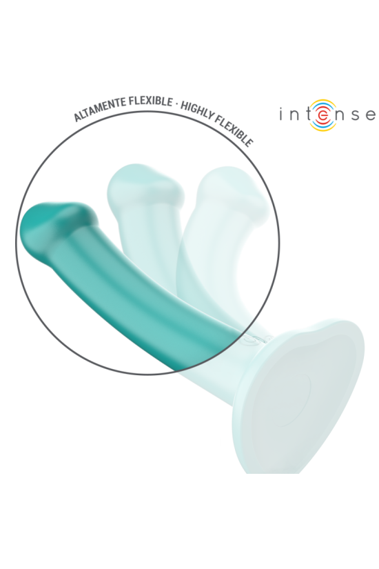 INTENSE - KATIE VIBRATORE CON VENTOSA 10 VIBRAZIONI TELECOMANDO BLU