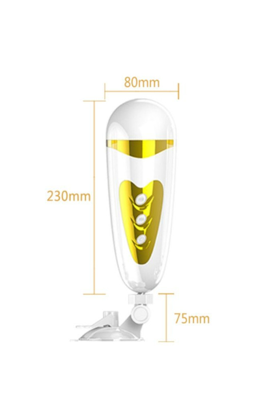 PRETTY LOVE - MASTURBATORE MASCHILE CON VIBRAZIONE E SUONO SALLY