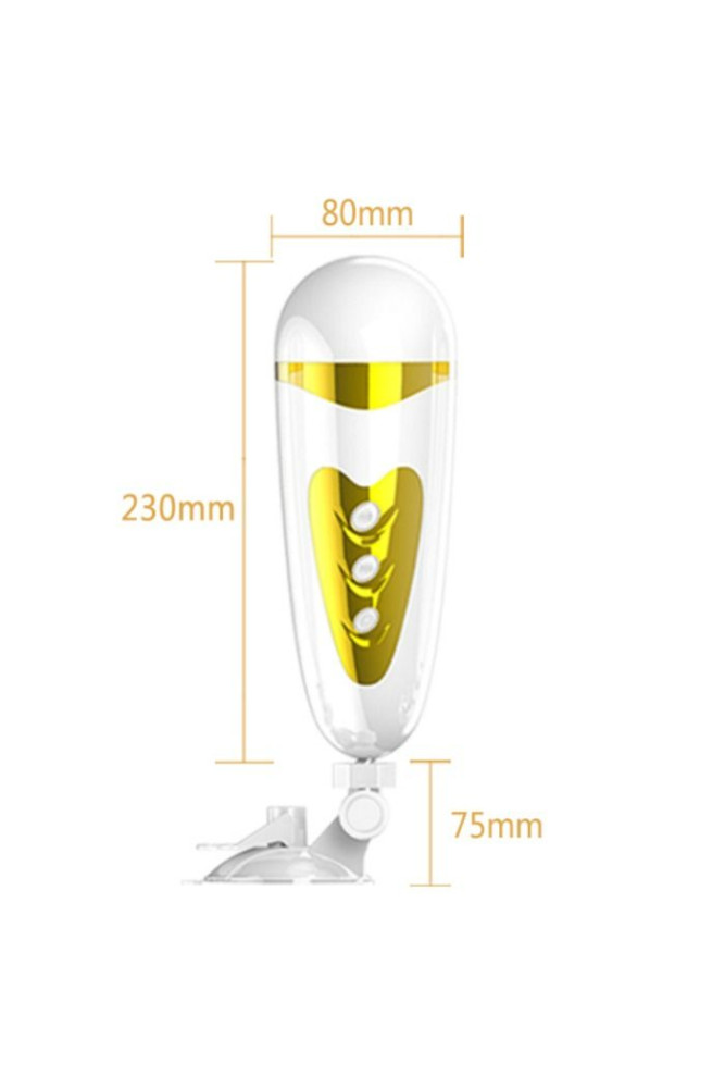 PRETTY LOVE - MASTURBATORE MASCHILE CON VIBRAZIONE E SUONO SALLY