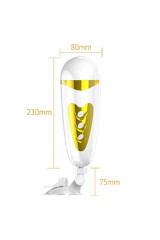 PRETTY LOVE - MASTURBATORE MASCHILE CON VIBRAZIONE E SUONO SALLY