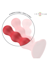 INTENSE - CODY VIBRATORE CON VENTOSA TELECOMANDO ROSSO