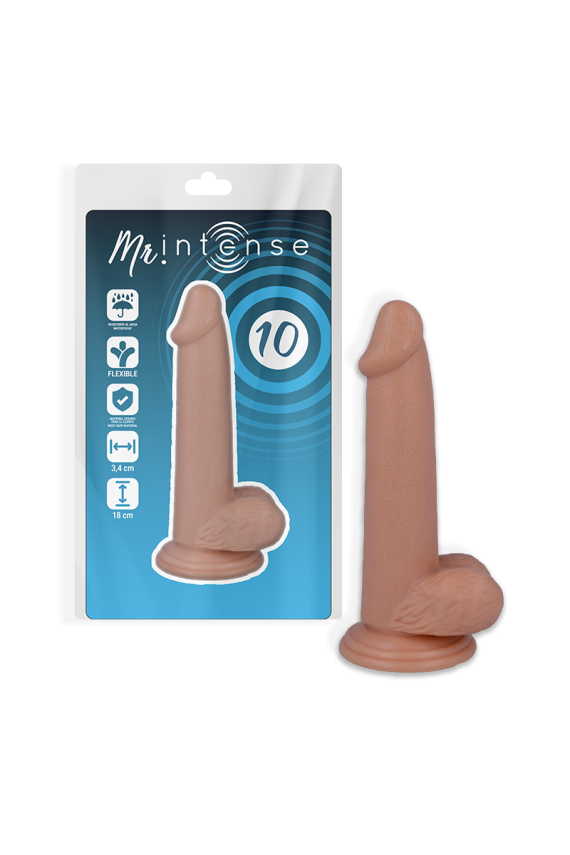 MR INTENSE - 10 REALISTIC PENIS 18 CM -O- 3.4 CM