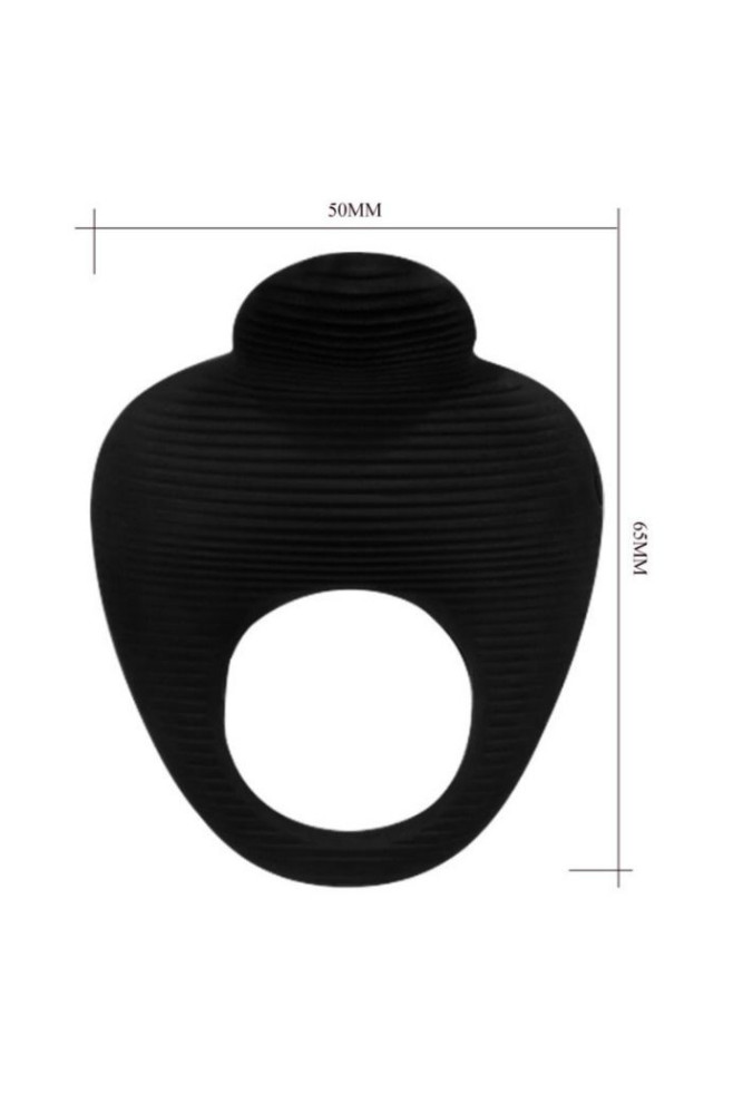 PRETTY LOVE - THIMBLE ANELLO VIBRATORE NERO