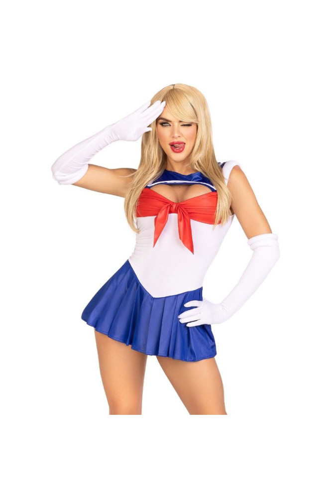 LEG AVENUE - COSTUME SEXY MARINAIA MULTICOLORE S