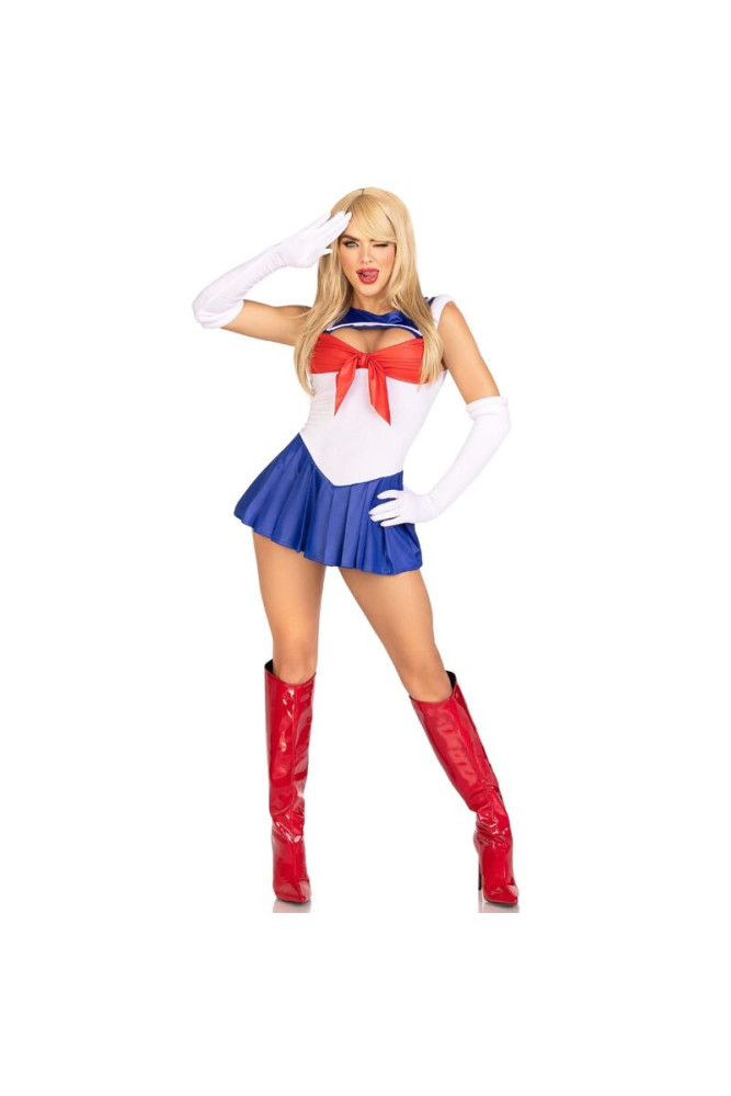 LEG AVENUE - COSTUME SEXY MARINAIA MULTICOLORE M