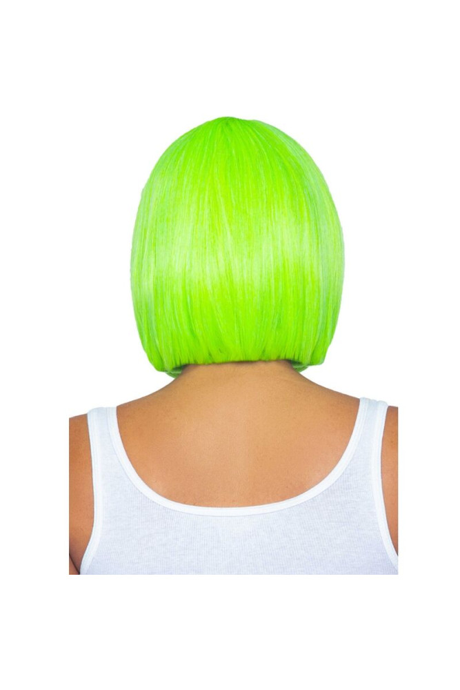 LEG AVENUE - PARRUCCA BOB FLUORESCENTE VERDE NEON
