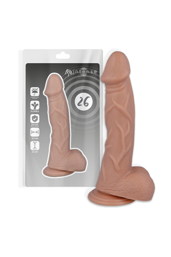 MR INTENSE - 26 PENE REALISTICO 22 CM -O- 4.4 CM
