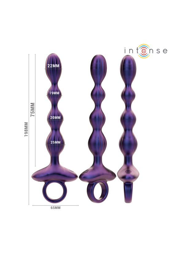 INTENSE - JACKIE VIBRANTE ANAL PLUG MODELLO 1 TELECOMANDO