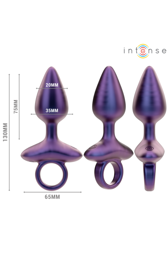 INTENSE - MICHAEL VIBRANTE ANAL PLUG MODELLO 2 TELECOMANDO