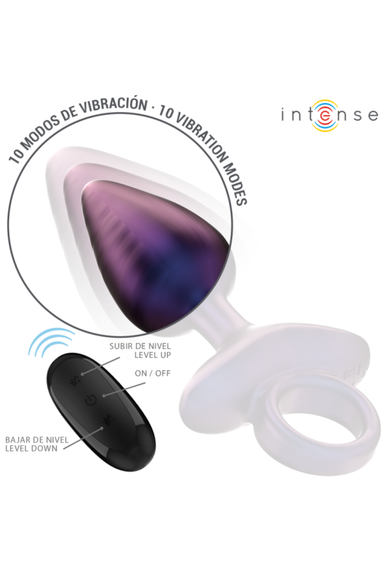 INTENSE - MICHAEL VIBRANTE ANAL PLUG MODELLO 2 TELECOMANDO