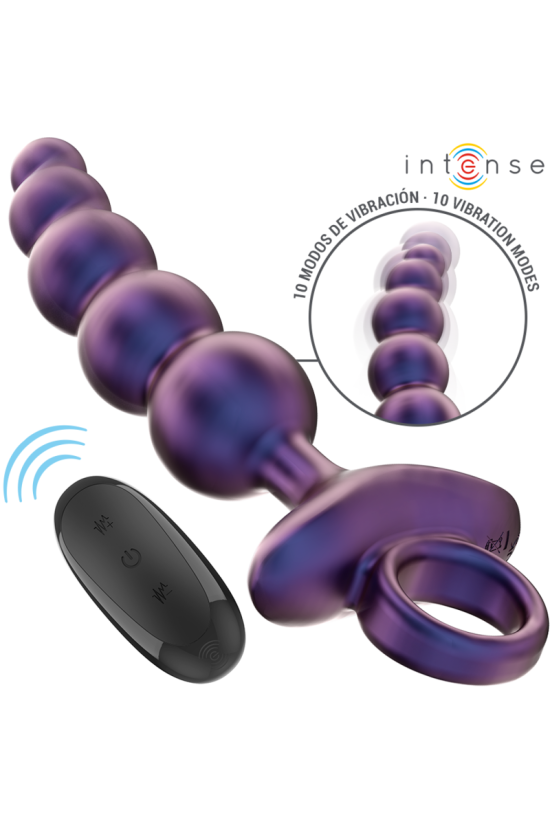 INTENSE - TITO VIBRANTE ANAL PLUG MODELLO 3 TELECOMANDO