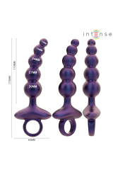 INTENSE - TITO VIBRANTE ANAL PLUG MODELLO 3 TELECOMANDO