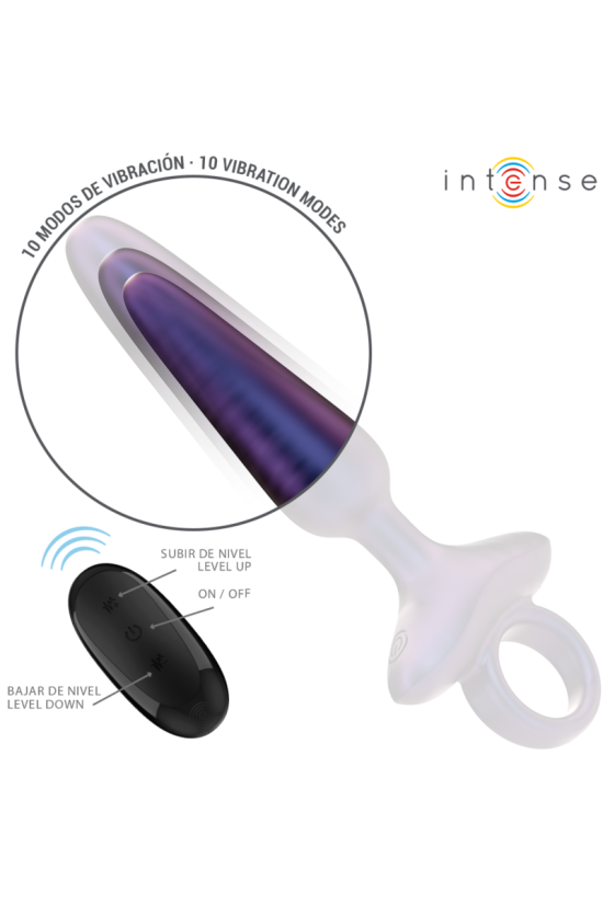 INTENSE - MARLON VIBRANTE ANAL PLUG MODELLO 4 TELECOMANDO