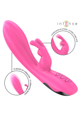 INTENSE - VIBRATORE RANDALL RABBIT 10 VIBRAZIONI ROSA