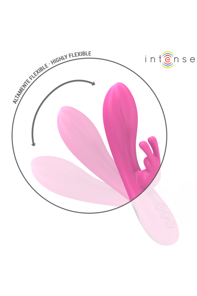 INTENSE - VIBRATORE RANDALL RABBIT 10 VIBRAZIONI ROSA