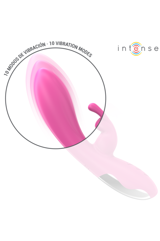 INTENSE - VIBRATORE RANDALL RABBIT 10 VIBRAZIONI ROSA