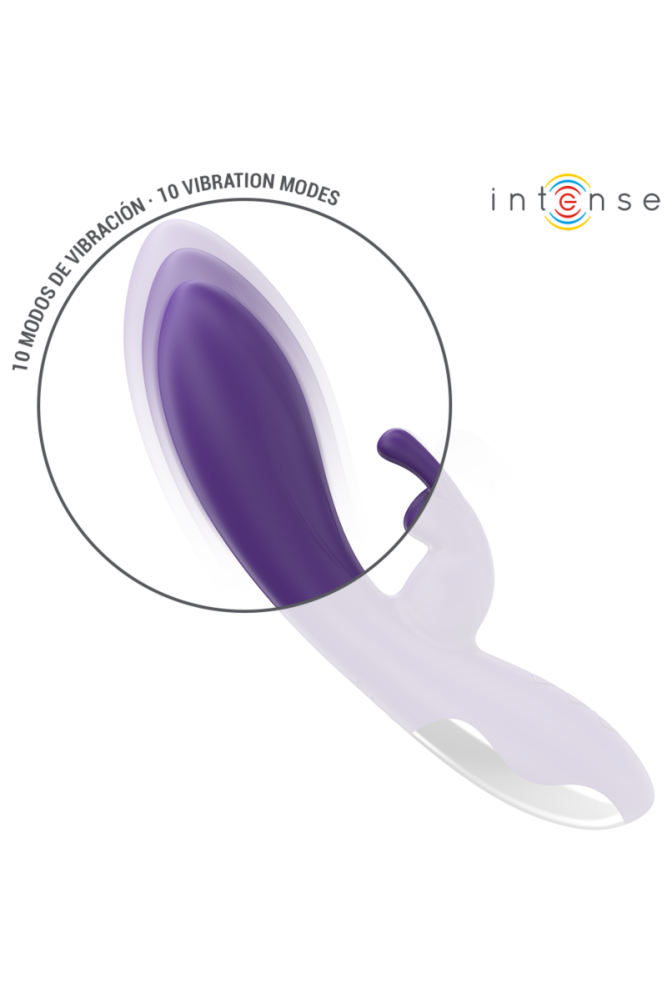 INTENSE - VIBRATORE RANDALL RABBIT 10 VIBRAZIONI VIOLA