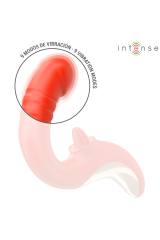 INTENSE - PAULINA VIBRATORE E STIMOLATORE A FORMA DI U ROSSO