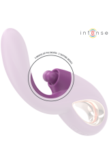 INTENSE - LALI VIBRATORE MULTIFUNZIONE PUNTO G TAPPING & THRUST & VIBRATION VIOLA