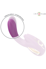 INTENSE - LALI VIBRATORE MULTIFUNZIONE PUNTO G TAPPING & THRUST & VIBRATION VIOLA