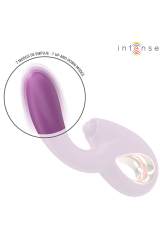 INTENSE - LALI VIBRATORE MULTIFUNZIONE PUNTO G TAPPING & THRUST & VIBRATION VIOLA