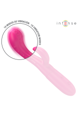 INTENSE - VIBRATORE AMARA CON LINGUA STIMOLANTE 10 VIBRAZIONI ROSA