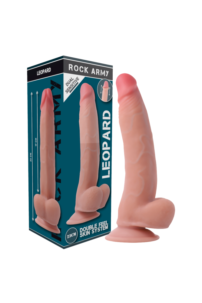ROCKARMY - LEOPARDO ROCKARMY A DOPPIA DENSIT 23 CM -O- 4.77 CM