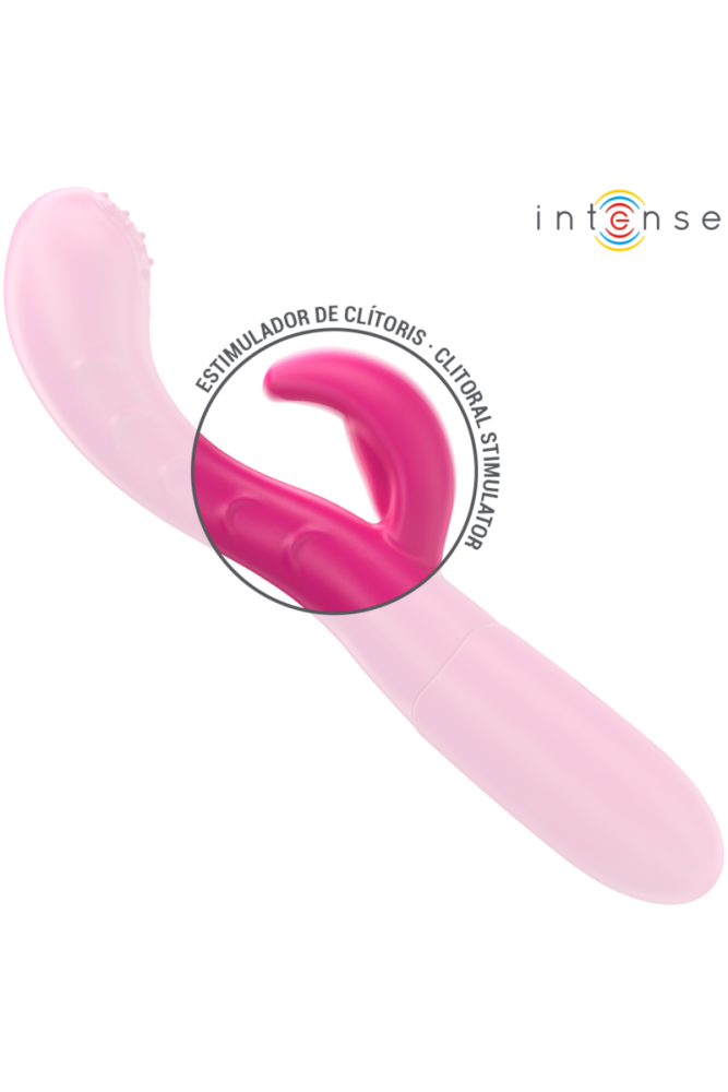 INTENSE - VIBRATORE AMARA CON LINGUA STIMOLANTE 10 VIBRAZIONI ROSA