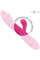 INTENSE - VIBRATORE FLESSIBILE IVY 10 VIBRAZIONI CON STIMOLAZIONE DELLA LINGUA ROSA