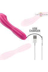 INTENSE - BELINDA VIBRATORE 19 CM FLESSIBILE 10 VIBRAZIONI ROSA