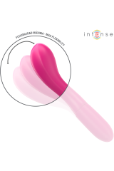 INTENSE - LISETTE VIBRATORE 19 CM FLESSIBILE 10 VIBRAZIONI ROSA
