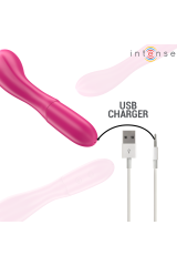 INTENSE - LISETTE VIBRATORE 19 CM FLESSIBILE 10 VIBRAZIONI ROSA