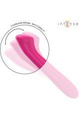 INTENSE - PATY VIBRATORE 19 CM FLESSIBILE 10 VIBRAZIONI MODELLO 2 ROSA