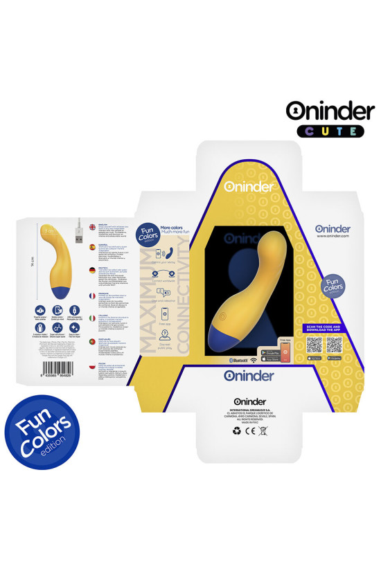 ONINDER CUTE - VIBRATORE PUNTO G LOVE BUDDY MASTER - APP GRATUITA IN TUTTO IL MONDO