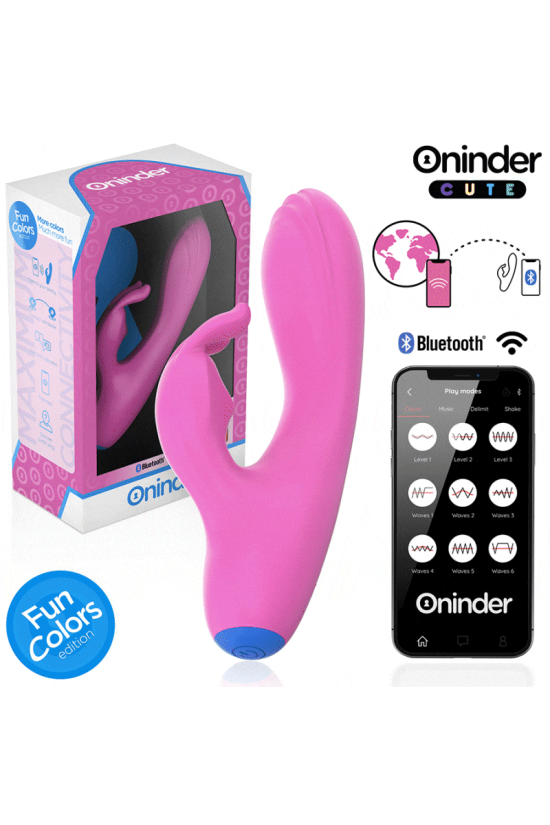 ONINDER CUTE - VIBRATORE CONIGLIETTO D'AMORE PER PUNTO G E CLITORIDE - APP GRATUITA IN TUTTO IL MONDO