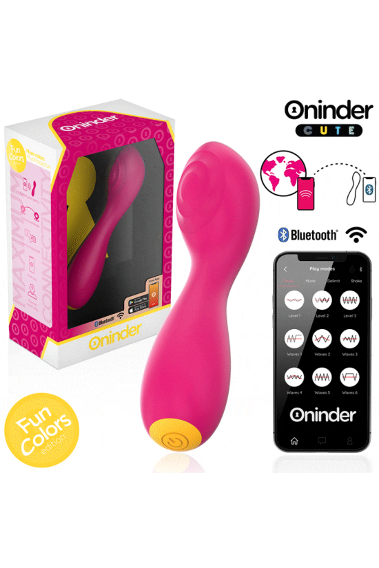 ONINDER CUTE - VIBRATORE PUNTO G LOVE BUDDY MASTER - APP GRATUITA IN TUTTO IL MONDO
