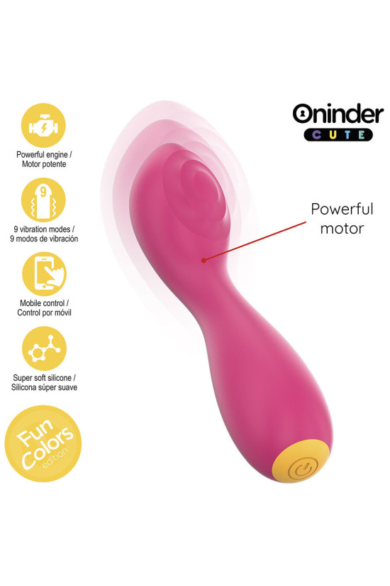 ONINDER CUTE - VIBRATORE PUNTO G LOVE BUDDY MASTER - APP GRATUITA IN TUTTO IL MONDO