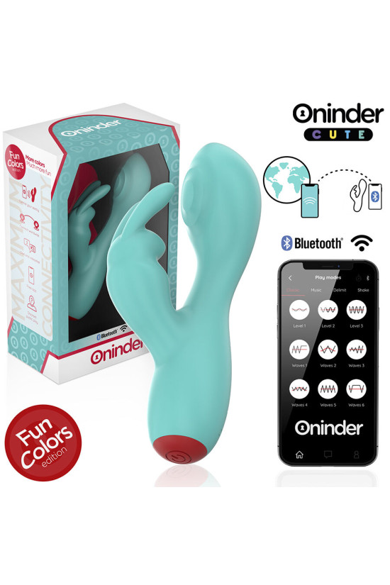 ONINDER CUTE - VIBRATORE CLITORIDEO PUNTO G LOVE BUNNY - APP GRATUITA IN TUTTO IL MONDO