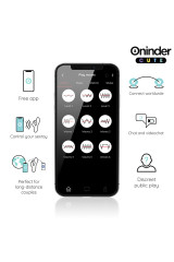 ONINDER CUTE - VIBRATORE CLITORIDEO PUNTO G LOVE BUNNY - APP GRATUITA IN TUTTO IL MONDO