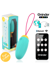 ONINDER CUTE - UOVO VIBRANTE LOVE PLEASURE - GEMME ROTANTI IN SILICONE - APP GLOBALE GRATUITA