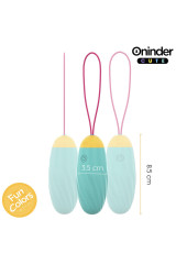 ONINDER CUTE - UOVO VIBRANTE LOVE PLEASURE - GEMME ROTANTI IN SILICONE - APP GLOBALE GRATUITA