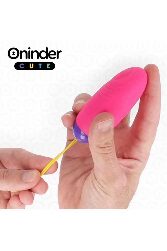 ONINDER CUTE - UOVO IN SILICONE CON VIBRO-ONDA E PIACERE - APP GLOBALE GRATUITA