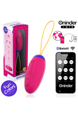 ONINDER CUTE - UOVO IN SILICONE CON VIBRO-ONDA E PIACERE - APP GLOBALE GRATUITA