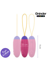 ONINDER CUTE - UOVO IN SILICONE CON VIBRO-ONDA E PIACERE - APP GLOBALE GRATUITA